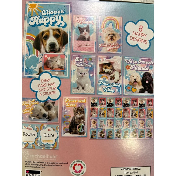 Studio 2/14 Valentines Cards Kids 2 packs of 32 New - Picture 5 of 5